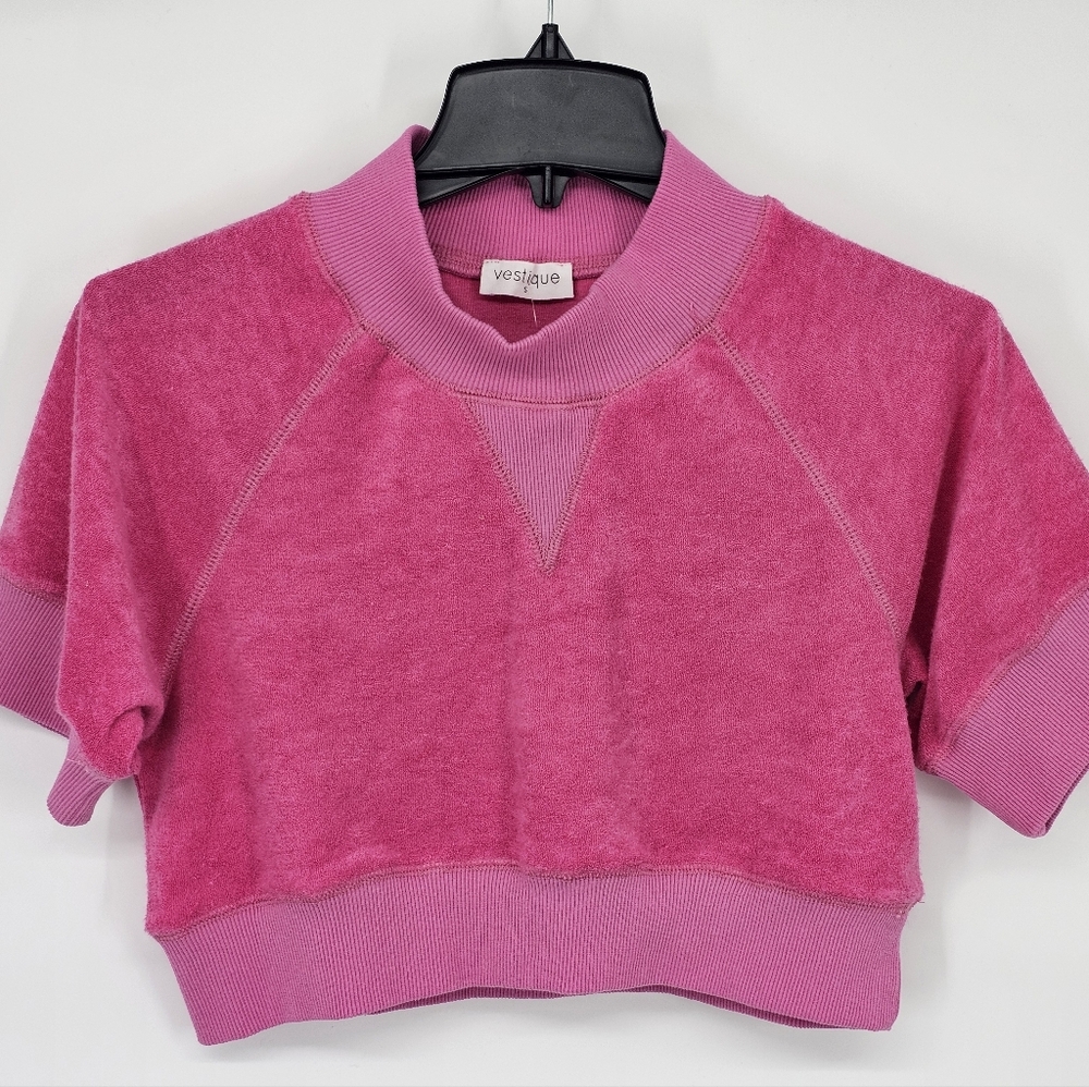 Vestique Pink Cropped Top